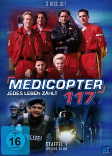 Medicopter 117 - jedes Leben zählt: Staffel 1, Folge 01-08 (3 Disc Set)