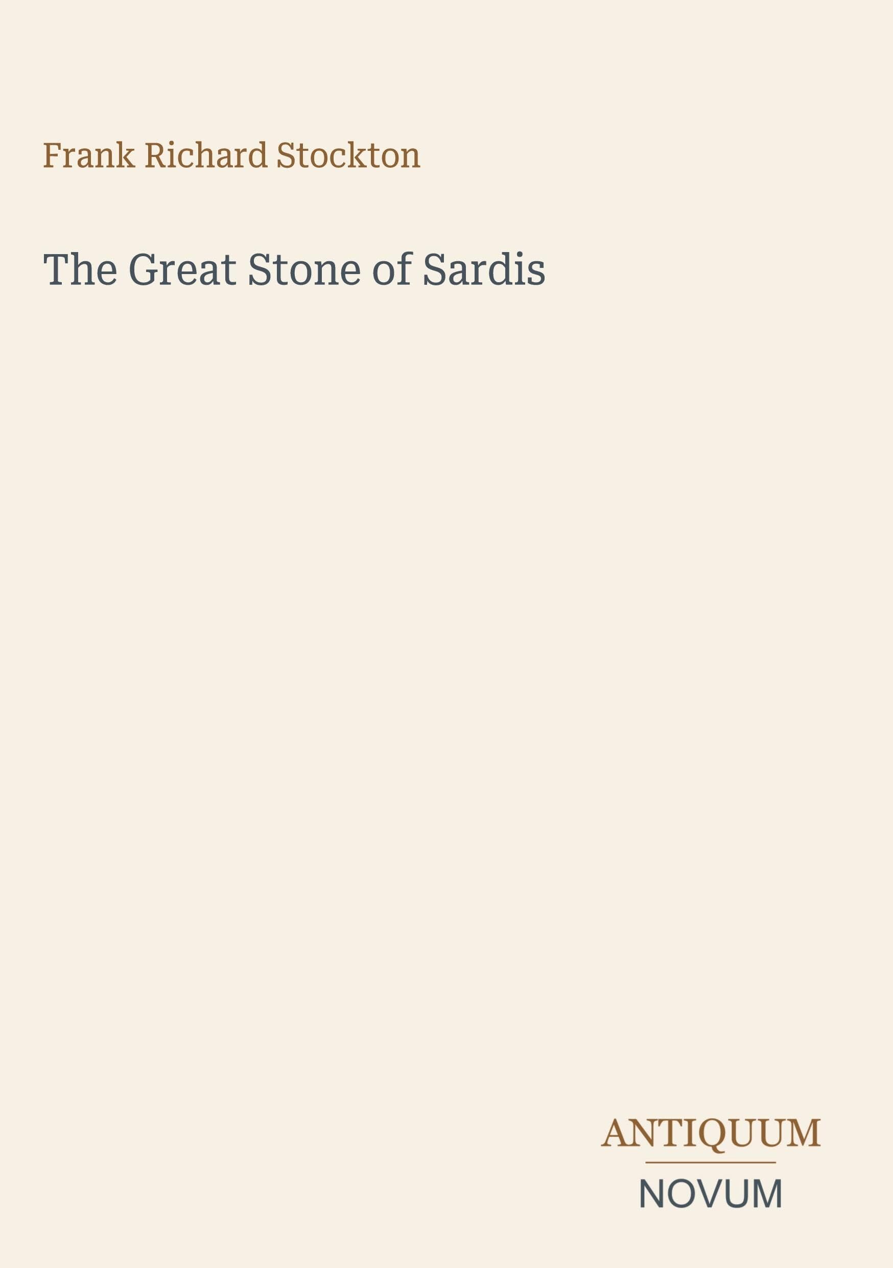 The Great Stone of Sardis