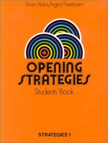 Opening strategies : niveau 1, student's book