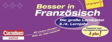 Besser in der Sekundarstufe I - Französisch - Die große Lernkartei: 3./4. Lernjahr - 500 Karteikarten: Passend zum Cornelsen-Lehrwerk "À plus!"