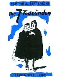 Die sieben Todsünden: Ballet Chanté. Sopran und Orchester. Klavierauszug.