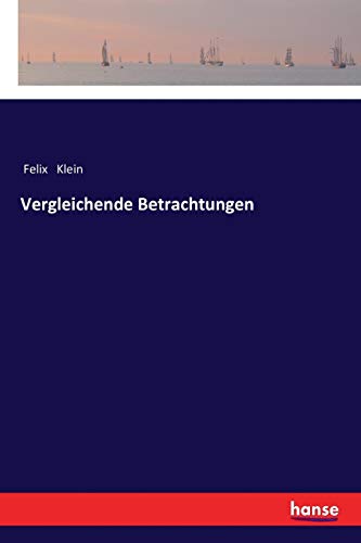 Vergleichende Betrachtungen