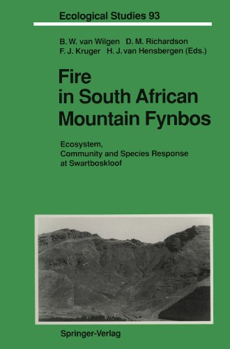 Fire in South African Mountain Fynbos: Ecosystem, Community and Species Response at Swartboskloof (Ecological Studies)