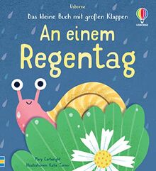 Das kleine Buch mit großen Klappen: An einem Regentag: ein Natur-Buch zum Mitmachen und Entdecken für Kinder ab 6 Monaten (Kleine-Bücher-große-Klappen-Reihe)