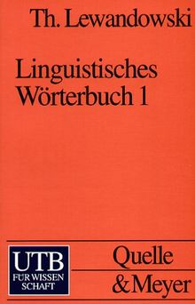 Linguistisches Wörterbuch in 3 Bdn.: Band 1 bis 3