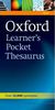 Oxford Learners Pocket Thesaurus: Over 25'000 synonyms (Diccionarios)