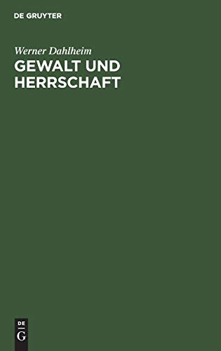 Gewalt und Herrschaft: Das provinziale Herrschaftssystem der römischen Republik