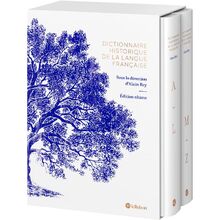 Dictionnaire Historique de la Langue Française 2 volumes: Coffret en 2 volumes