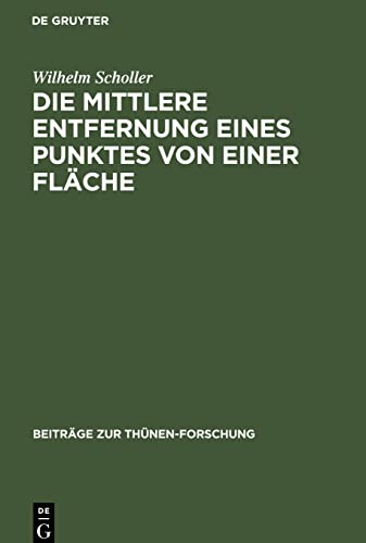Die mittlere Entfernung eines Punktes von einer Fläche