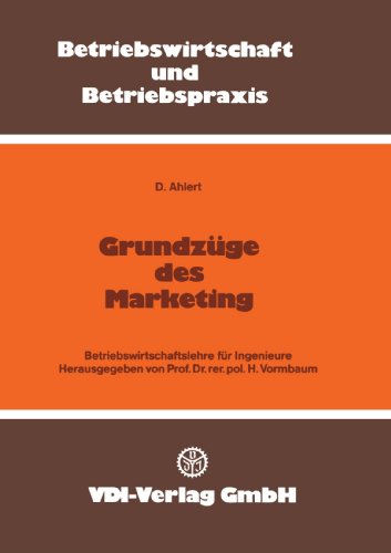 Grundzüge des Marketing (VDI-Buch)