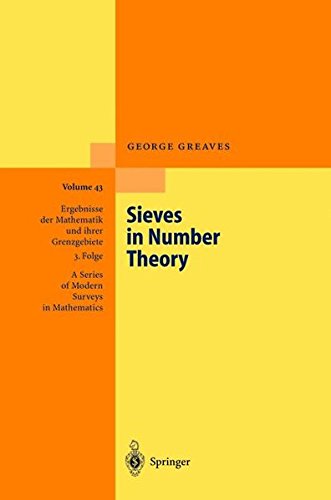 Sieves in Number Theory (Ergebnisse der Mathematik und ihrer Grenzgebiete. 3. Folge / A Series of Modern Surveys in Mathematics)