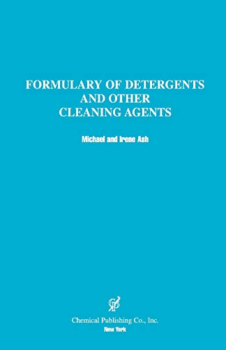Formulary of Detergents & Other Cleaning Agents