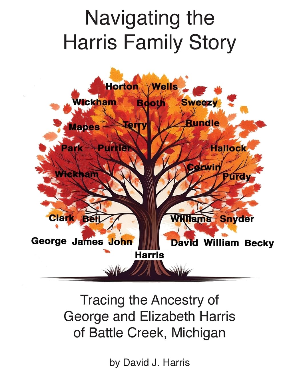 Navigating the Harris Family Story - Tracing the Ancestry of George and Elizabeth Harris of Battle Creek, Michigan