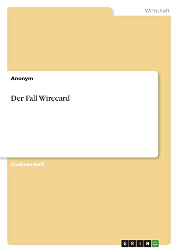 Der Fall Wirecard