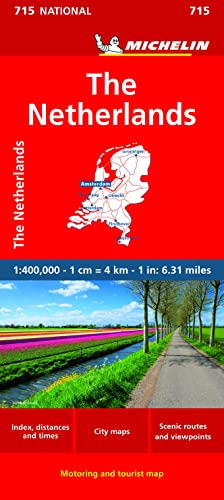 Michelin Travel Pubns Michelin Niederlande, Straßen- Und Tourismuskarte 1, 400 000 (Michelin Nationalkarten)