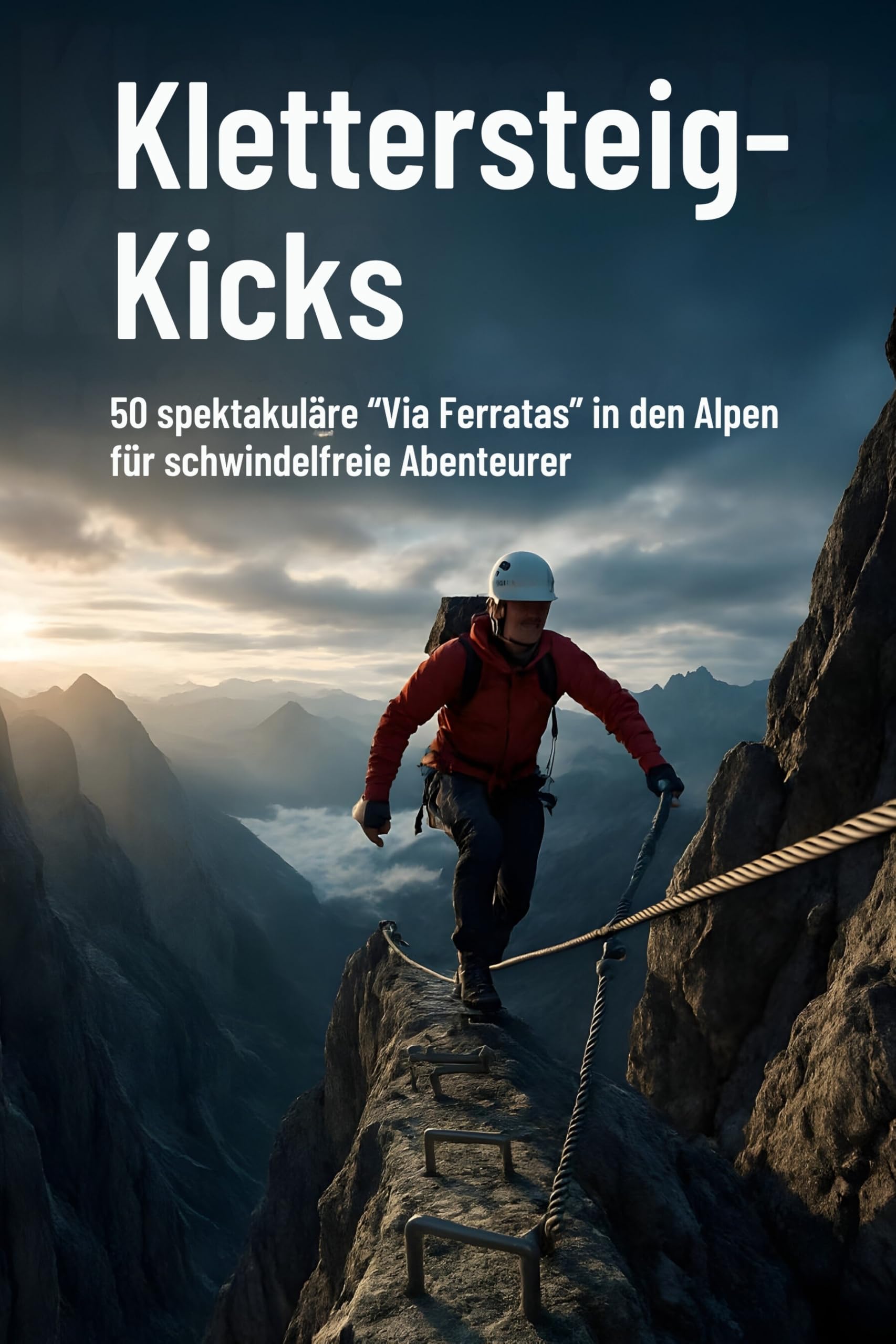 Klettersteig-Kicks: 50 spektakuläre Via Ferratas in den Alpen für schwindelfreie Abenteurer.