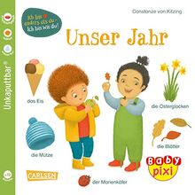 Baby Pixi (unkaputtbar) 118: VE 5 Unser Jahr (5 Exemplare): Ein Bildwörterbuch rund um das Thema Jahreszeiten für Babys ab 12 Monaten (118)