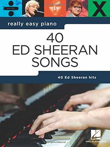 REALLY EASY PIANO 40 ED SHEERAN SONGS EASY PIANO BOOK