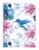 Ladytimer Ringbuch Hummingbird 2020 - Taschenplaner - Taschenkalender A5 - Schülerkalender - Weekly - Ringbindung - 128 Seiten - Terminplaner