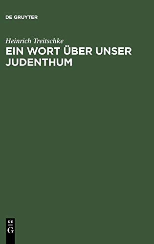 Ein Wort über unser Judenthum