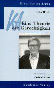 John Rawls: Eine Theorie der Gerechtigkeit