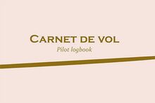 Carnet de vol. Pilot logbook