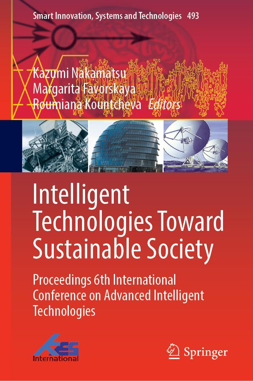 Intelligent Technologies Toward Sustainable Society