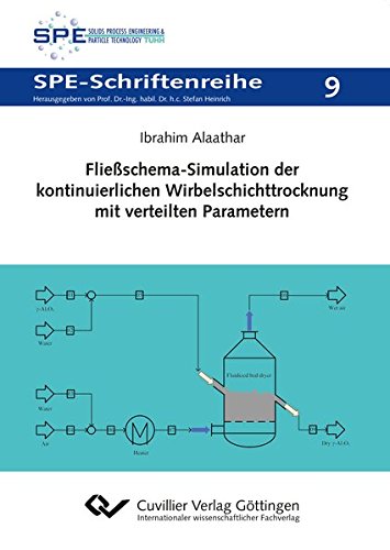 Fließschema-Simulation der kontinuierlichen Wirbelschichttrocknung mit verteilten Parametern (SPE-Schriftenreihe)