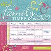 Family Timer - Floral 2022: Broschürenkalender mit Ferienterminen