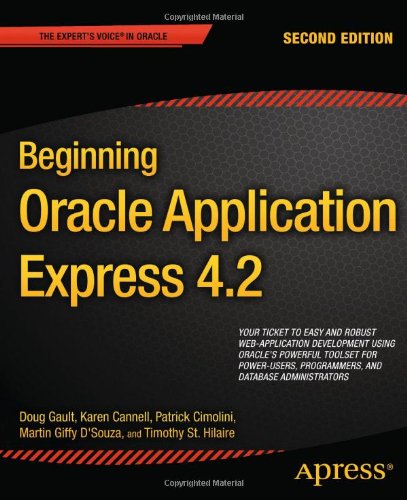 Beginning Oracle Application Express 4.2 (Beginning Apress)