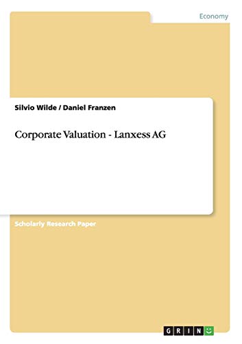 Corporate Valuation - Lanxess AG