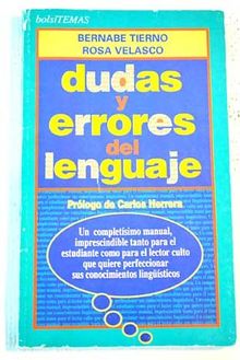 Dudas y errores del lenguaje