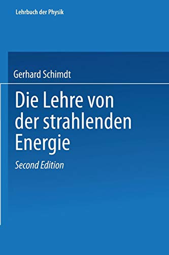 Die Lehre von der strahlenden Energie