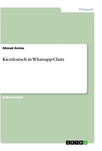 Kiezdeutsch in Whatsapp-Chats