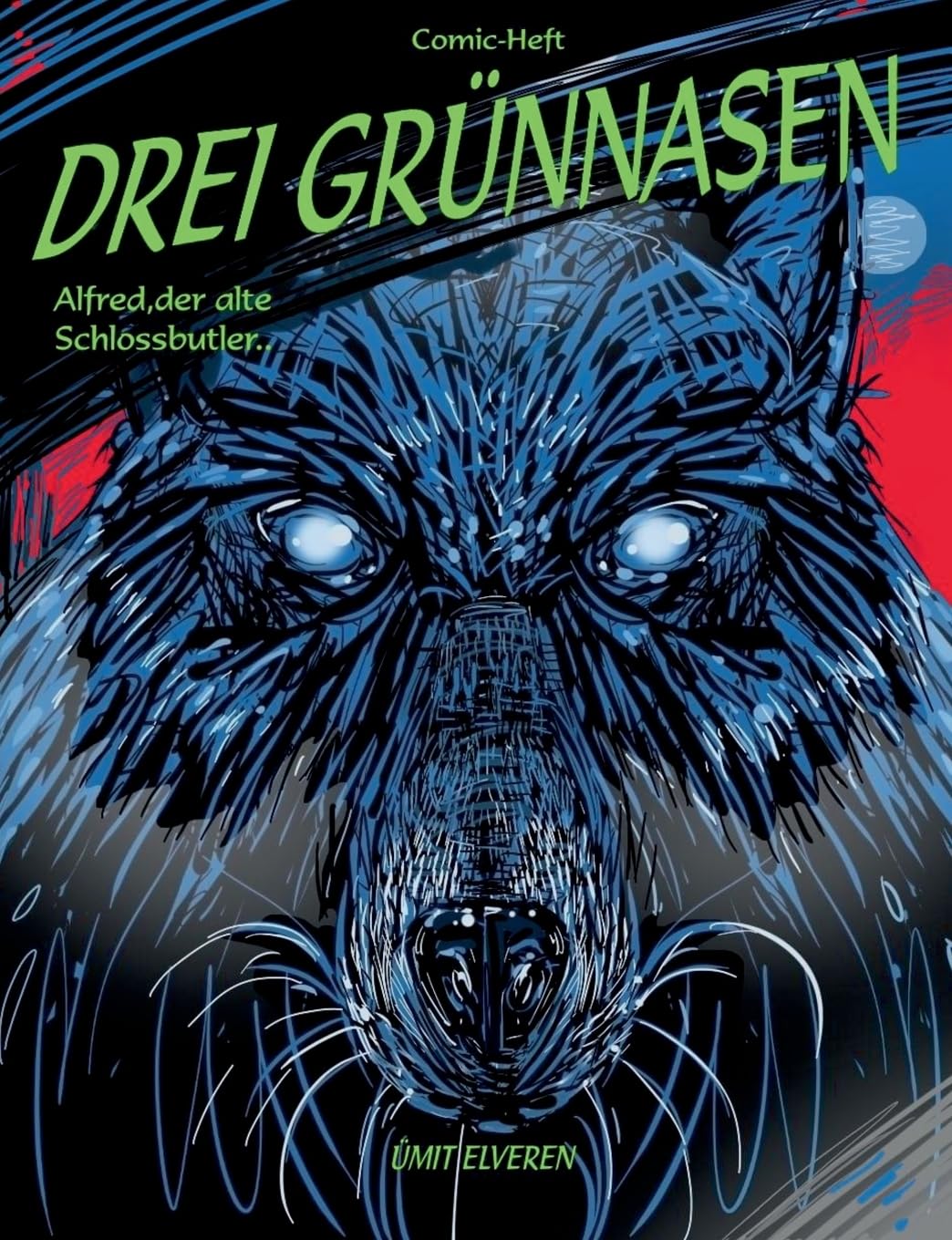Drei Grünnasen, Alfred, der alte Schlossbutler.: ümit comics