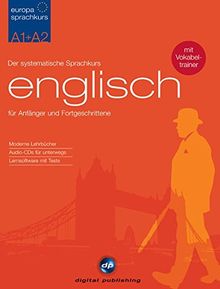 Europasprachkurs Englisch A1 + A2: Der systematische Sprachkurs für Anfänger und Wiedereinsteiger / Paket