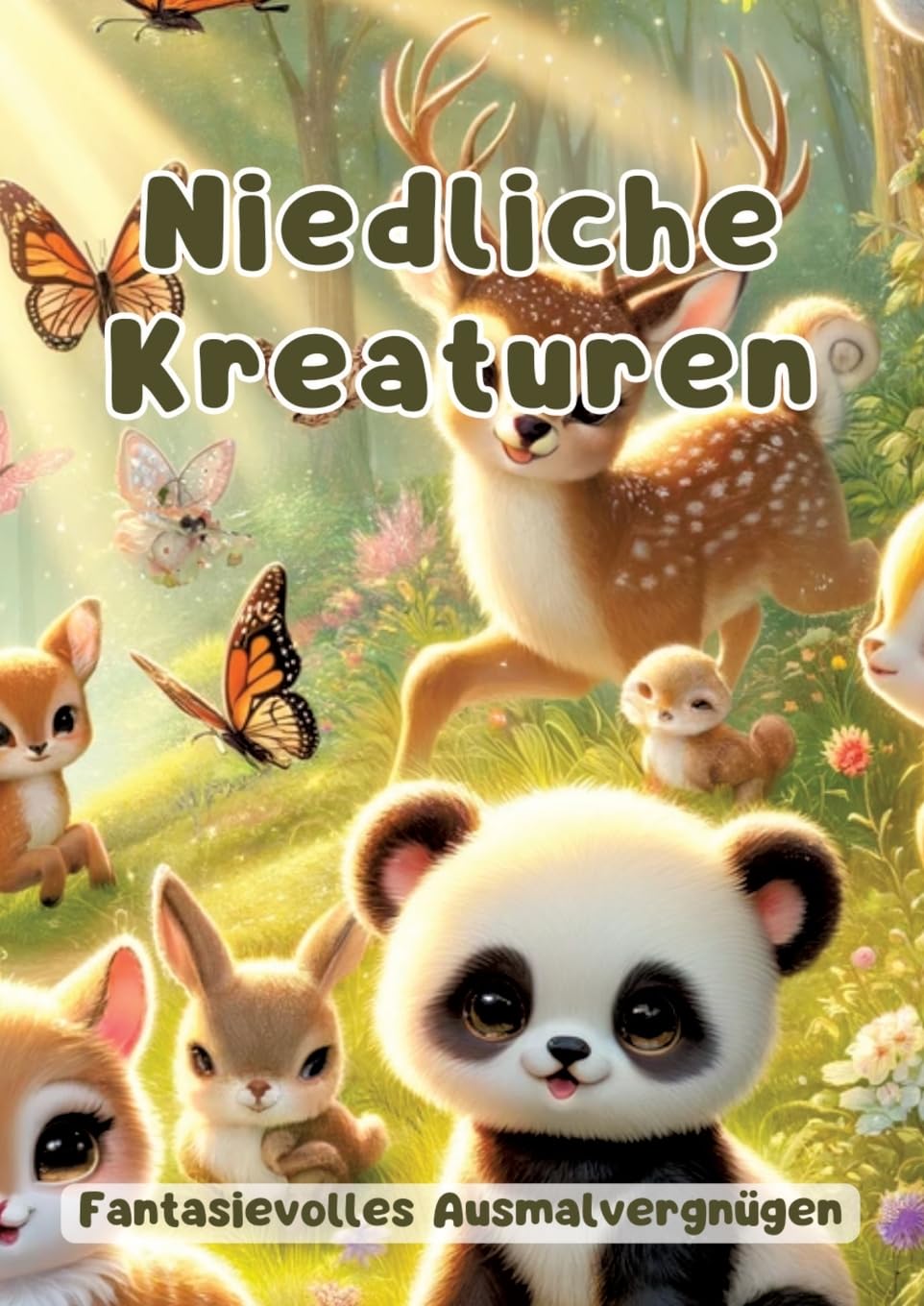 Niedliche Kreaturen: Fantasievolles Ausmalvergnügen