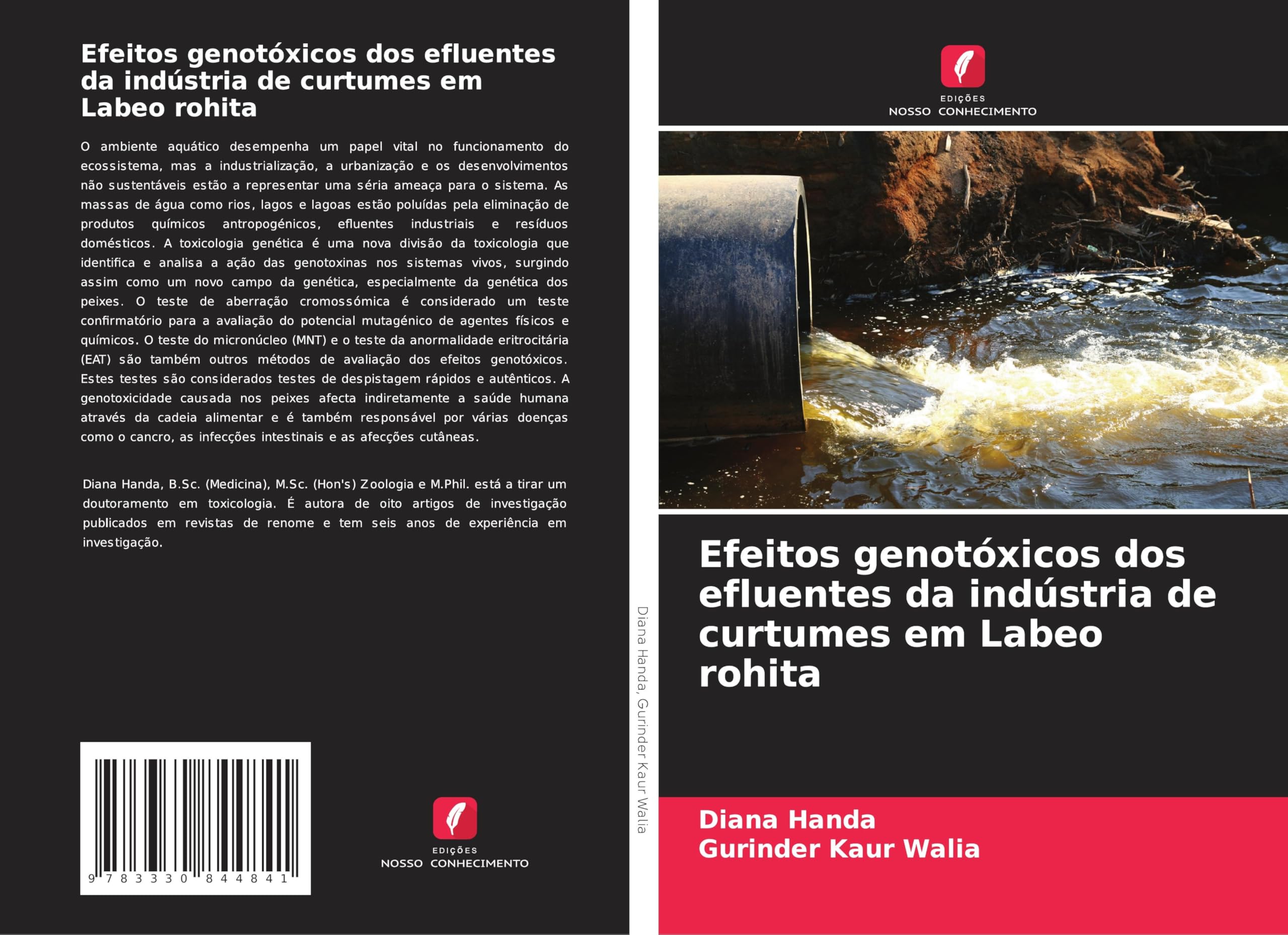 Efeitos genotóxicos dos efluentes da indústria de curtumes em Labeo rohita