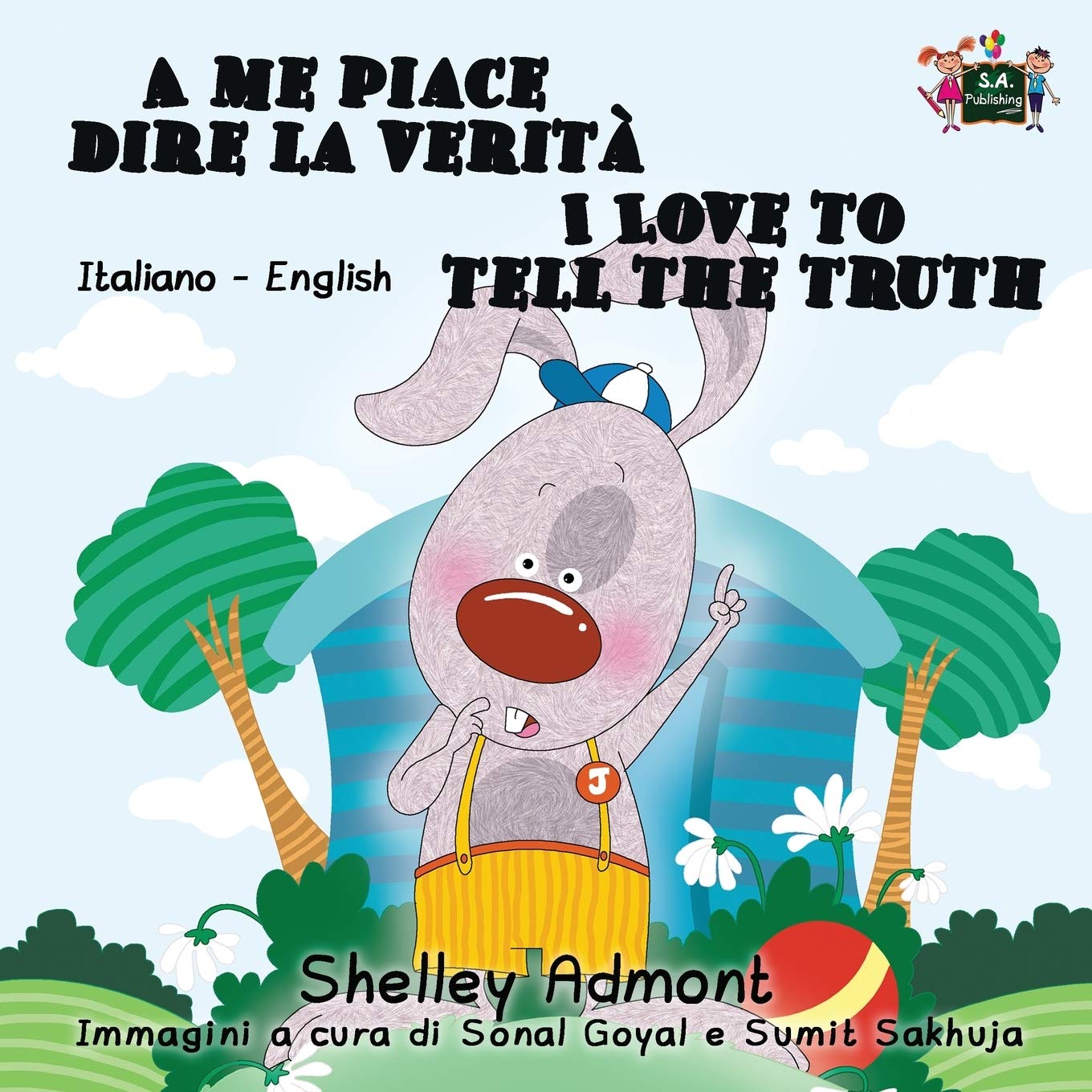 A me piace dire la verita I Love to Tell the Truth (Bilingual Italian english, Childrens Italian): italian kids books, Libro bambini, Children's book ... English Bilingual Collection, Band 9)