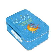 Gute Nacht - 50 Gutenachtgeschichten, Schlaflieder & Reime: 50 Karten in Geschenk-Metallbox