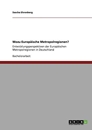Wozu Europäische Metropolregionen?: Entwicklungsperspektiven der Europäischen Metropolregionen in Deutschland