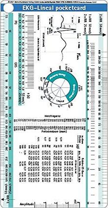 EKG-Lineal pocketcard (pocketcards)