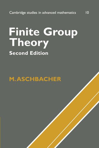 Finite Group Theory (Cambridge Studies in Advanced Mathematics, Band 10)
