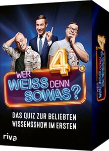 Wer weiß denn sowas? 4 – Das Quiz zur beliebten Wissensshow im Ersten: Trainiere dein Allgemeinwissen mit neuen Fragen aus der Show. Das perfekte Geschenk für alle Quiz-Fans