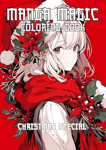 MAGIC MANGA Coloring Book: Christmas Special