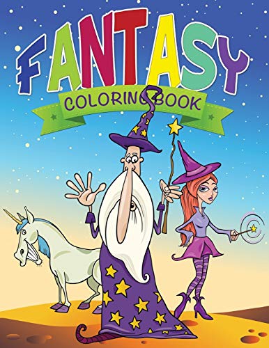Fantasy Coloring Book For Kids