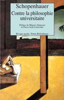 Contre la philosophie universitaire