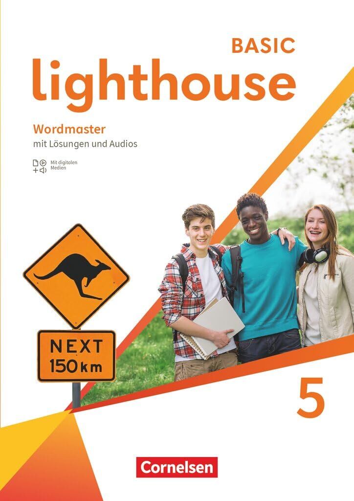 Lighthouse Band 5: 9. Schuljahr - Basic Edition - Wordmaster mit Lösungen und Audios