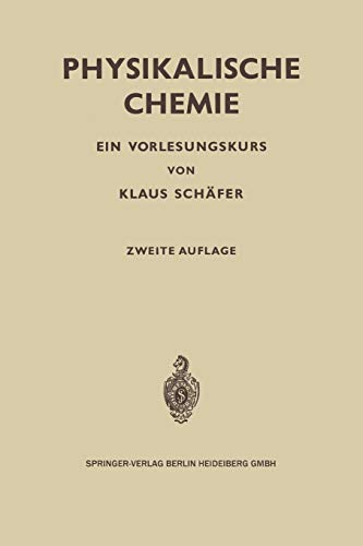 Physikalische Chemie - Klaus Schäfer Kartoniert (TB)