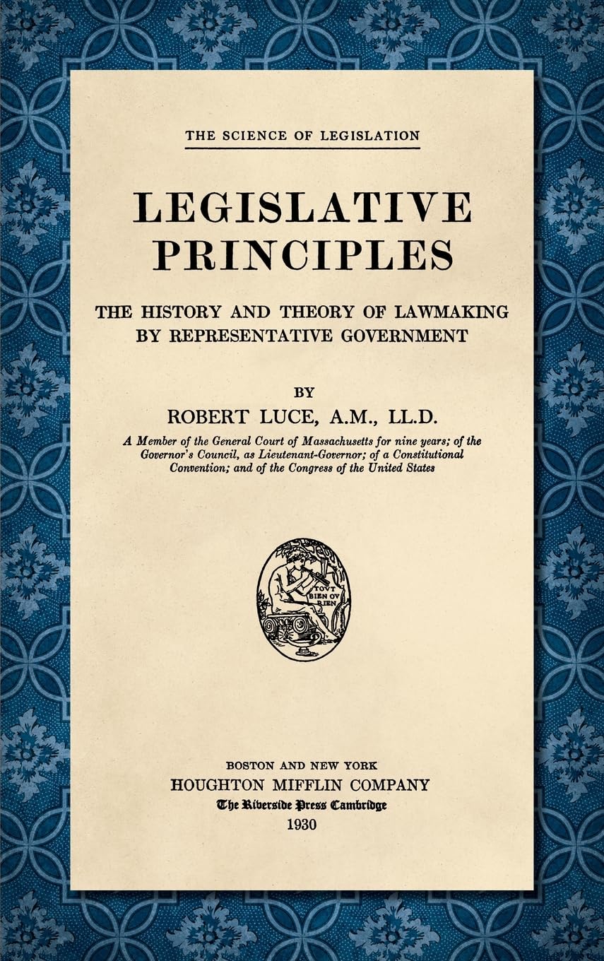 Legislative Principles [1930] (Science of Legislation)